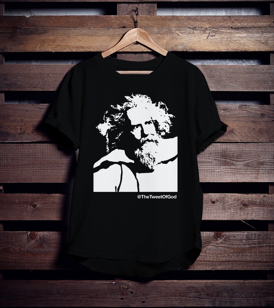 TheTweetOfGod Iconic God Face T-Shirt