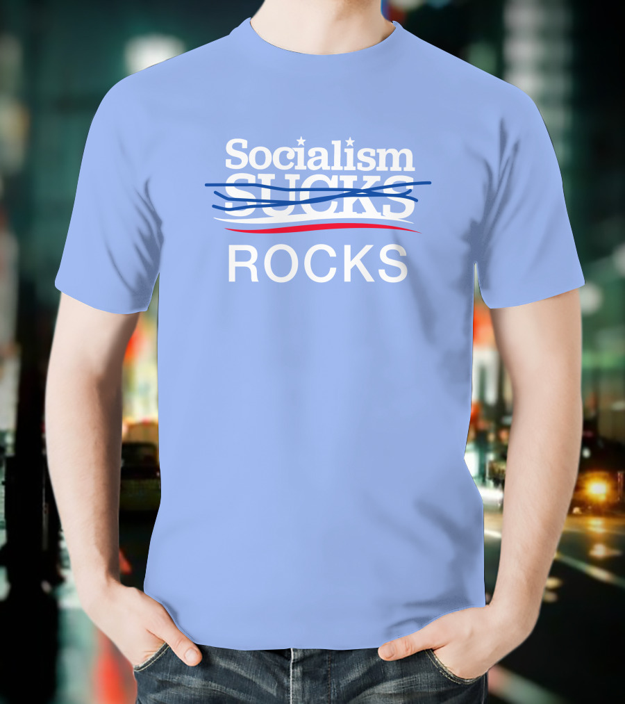 TPUSA Store Socialism Rocks Patriot Takes T-Shirt