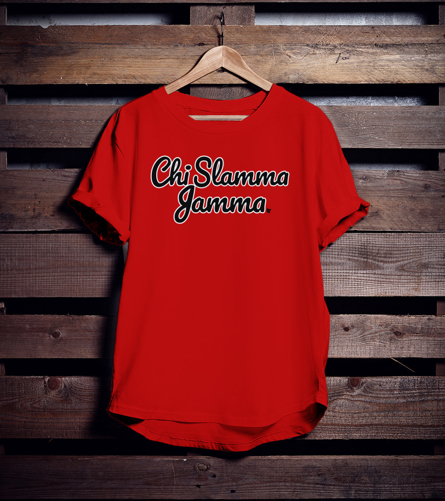 Chi Slamma Jamma The Chicago Basketball T-Shirt