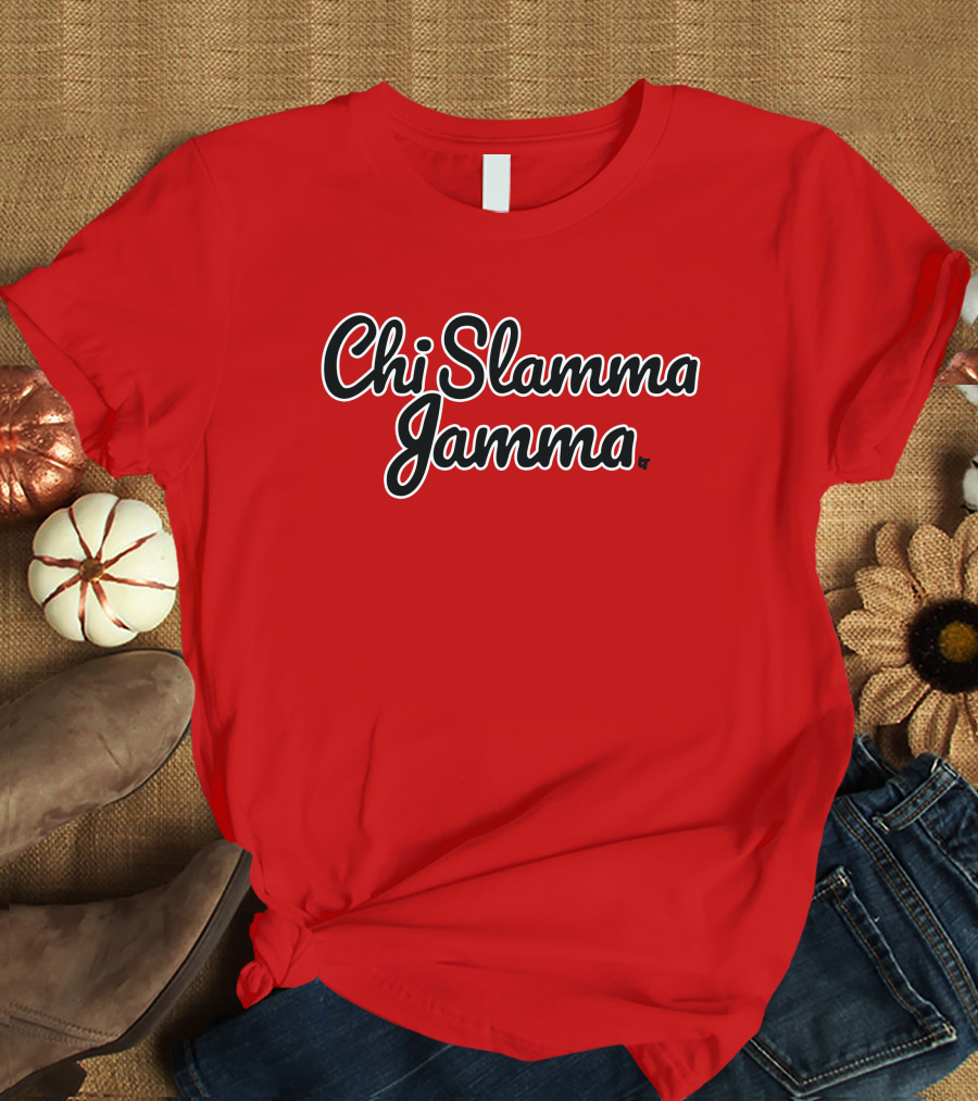 Chi Slamma Jamma The Chicago Basketball T-Shirt
