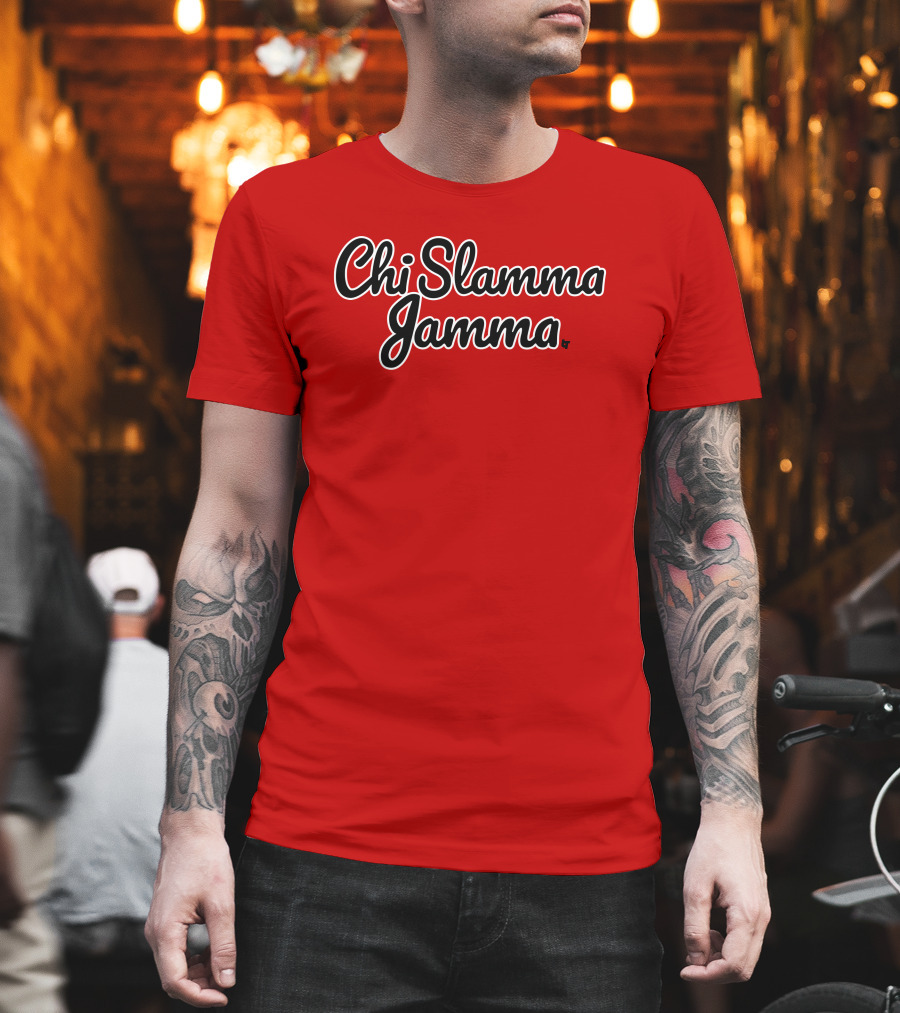 Chi Slamma Jamma The Chicago Basketball T-Shirt