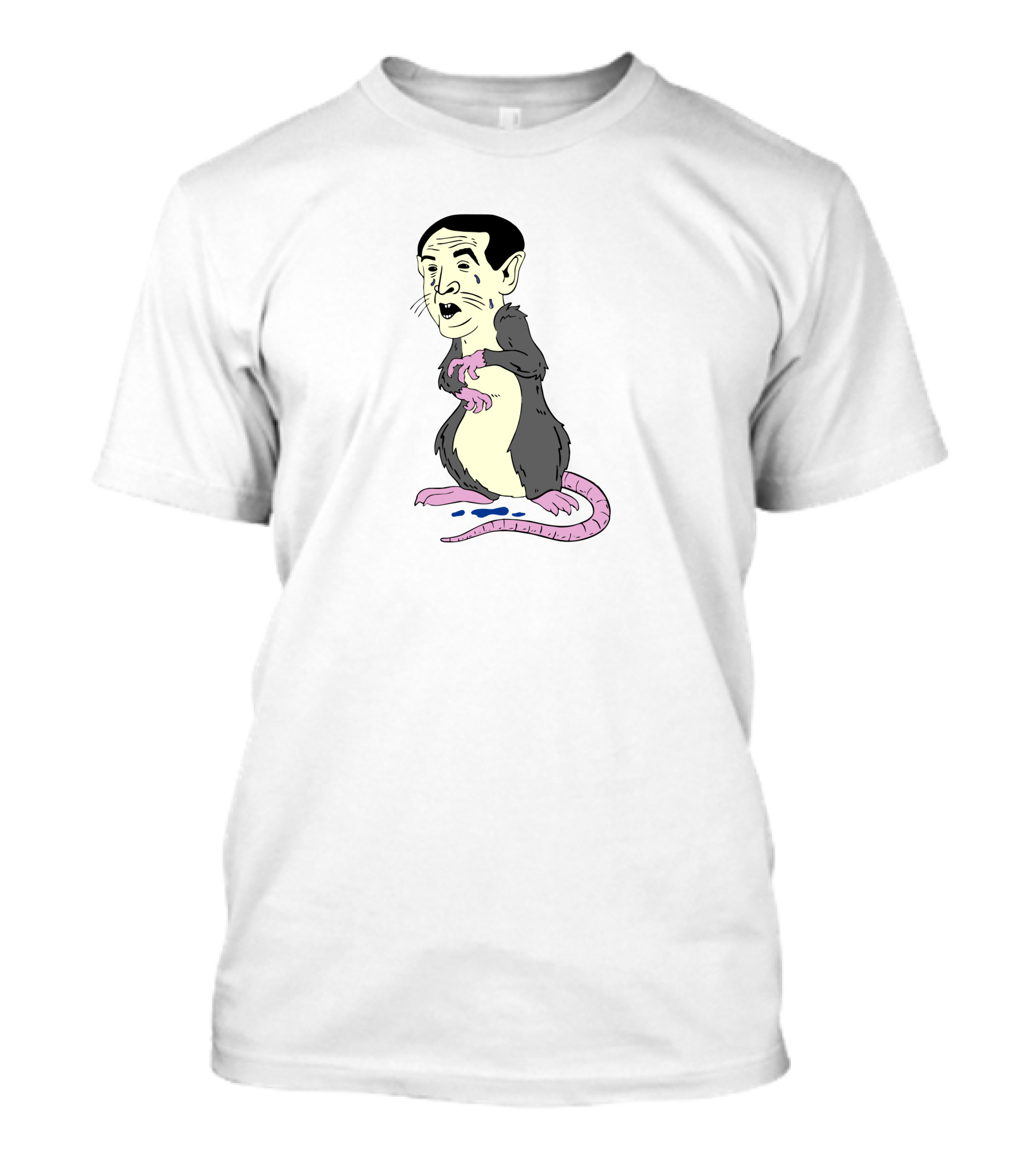 Big Cat Barstool Bench Mob K Rat Character T-Shirt