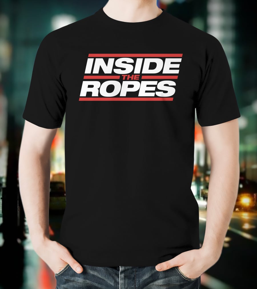 Inside The Ropes Itrwrestling Store Branding T-Shirt