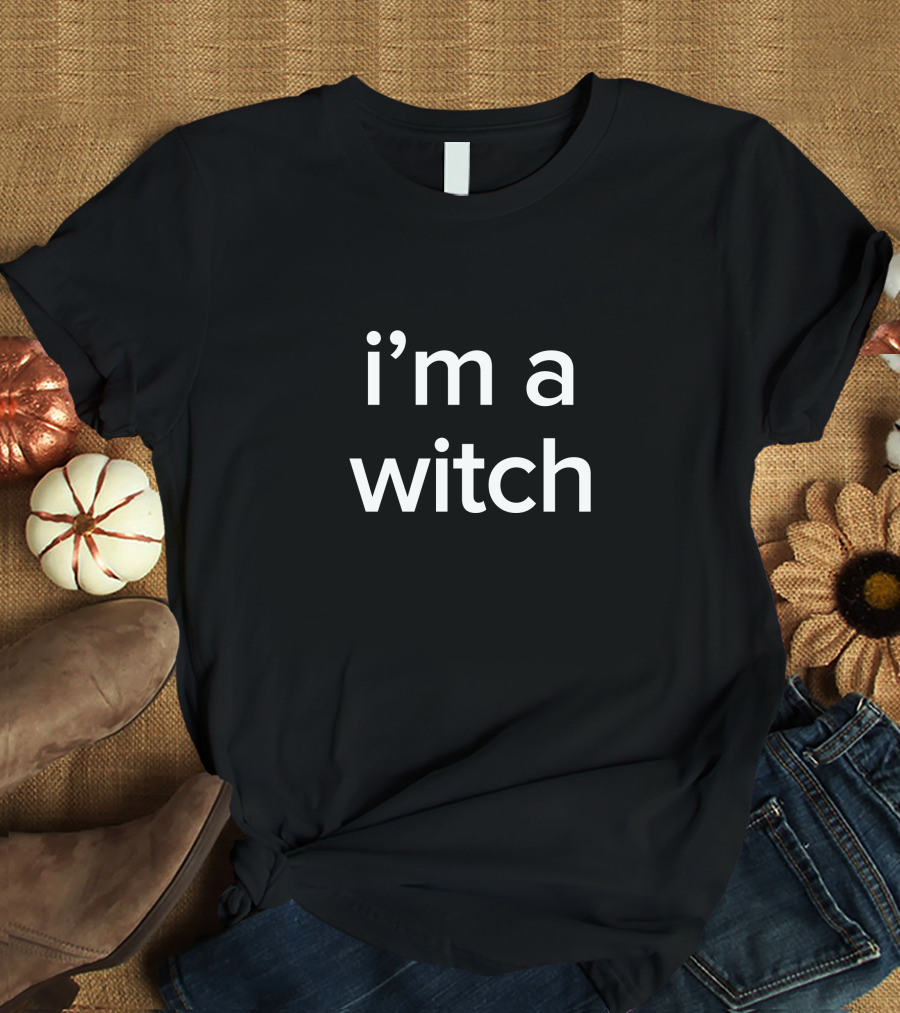 Buzzfeed Shop I'm A Witch Halloween T-Shirt