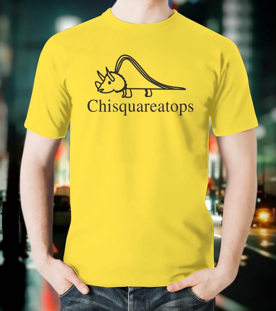 Kristen Fouss Cricut Chisquareatops Dinosaur T-Shirt