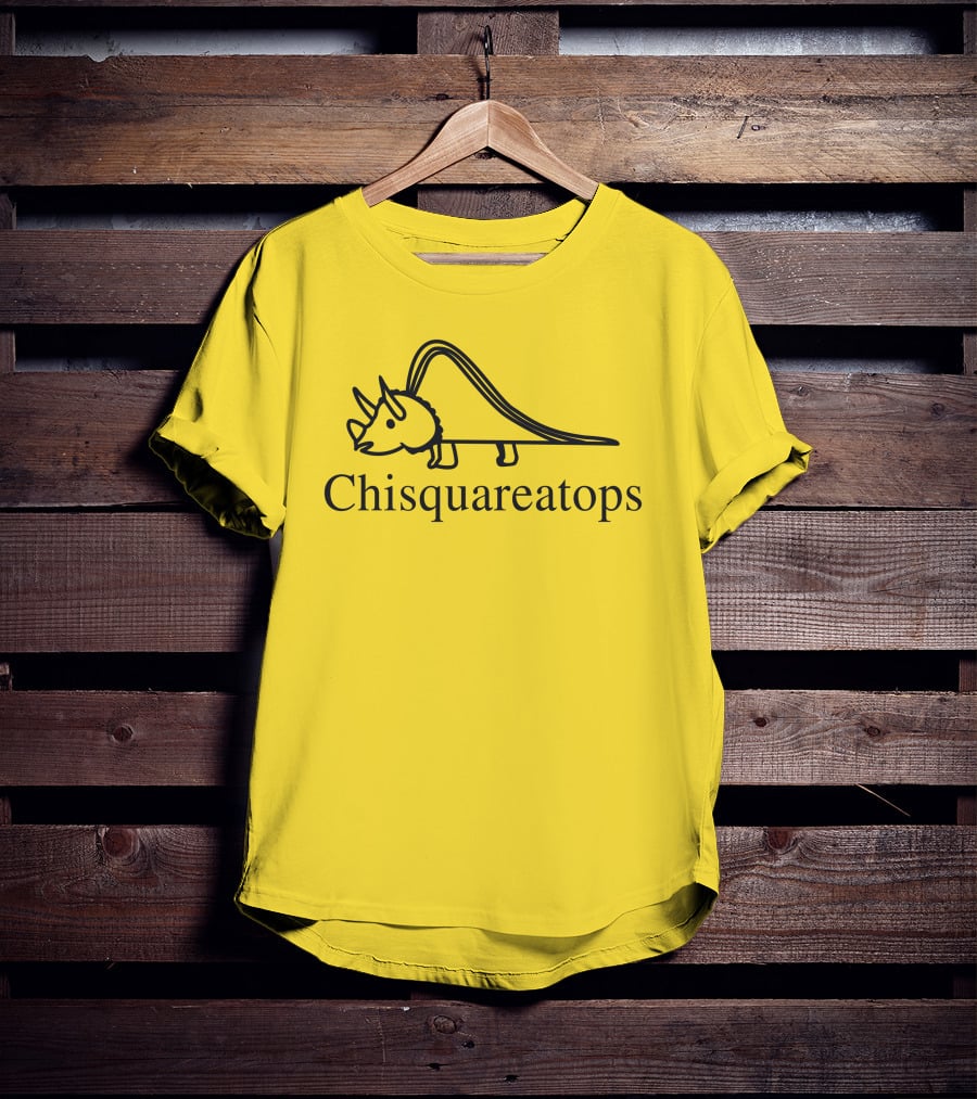 Kristen Fouss Cricut Chisquareatops Dinosaur T-Shirt