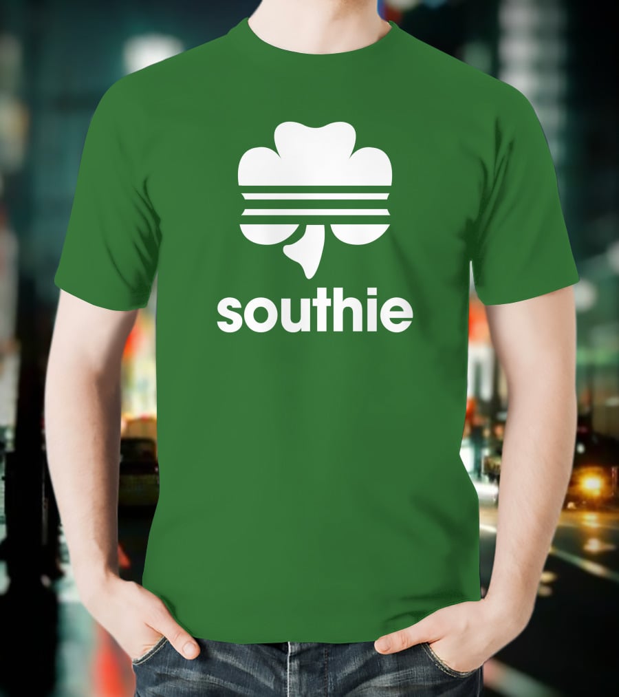 Southie Melissa Choe Celtics Shamrock T-Shirt