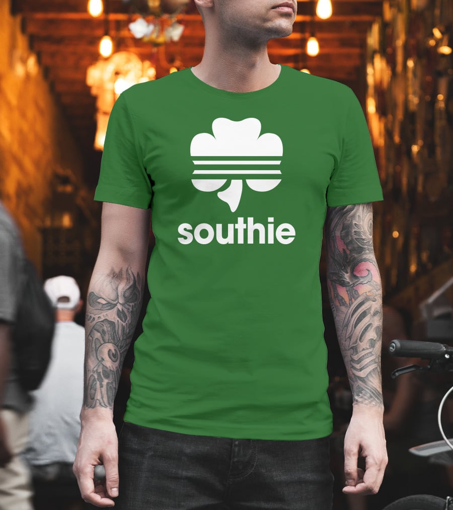 Southie Melissa Choe Celtics Shamrock T-Shirt