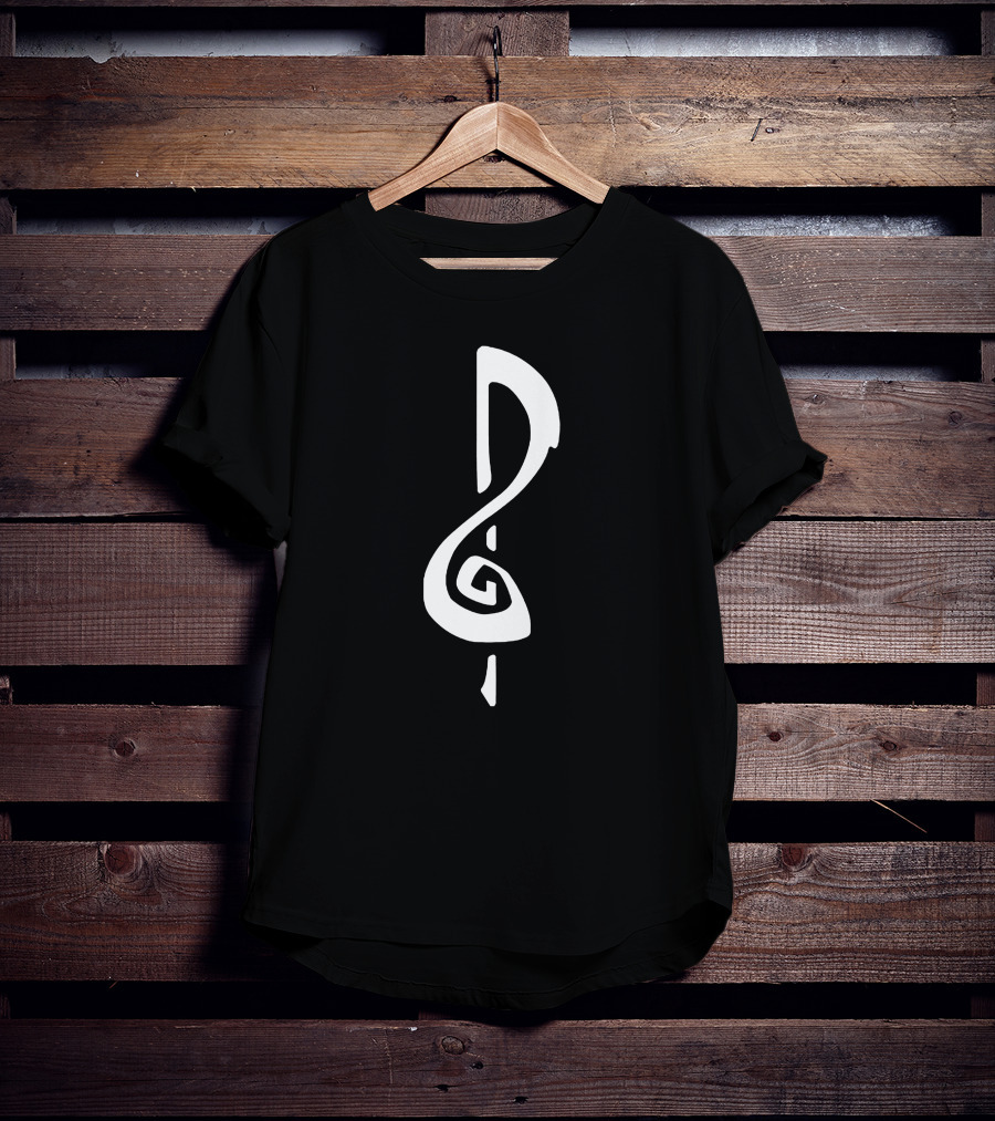 Robaroba Soundfall Treble Clef T-Shirt