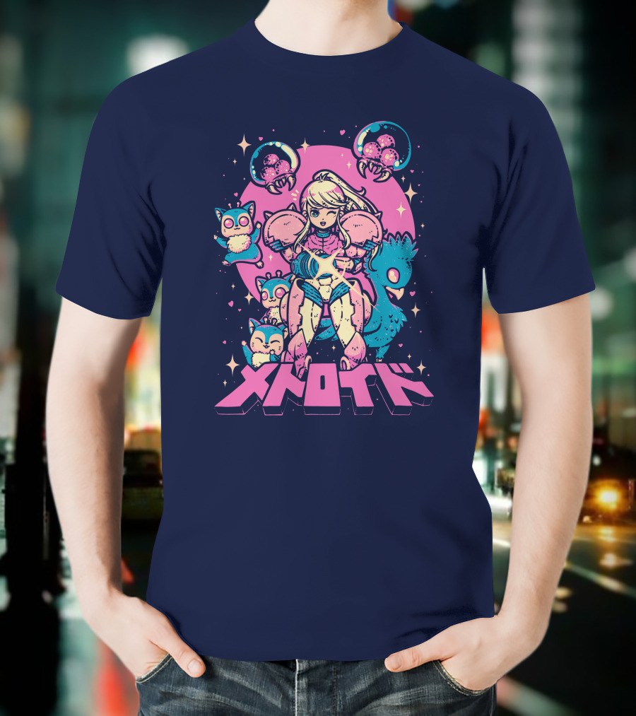Metroid Yetee Store Save The Animals Pixel T-Shirt