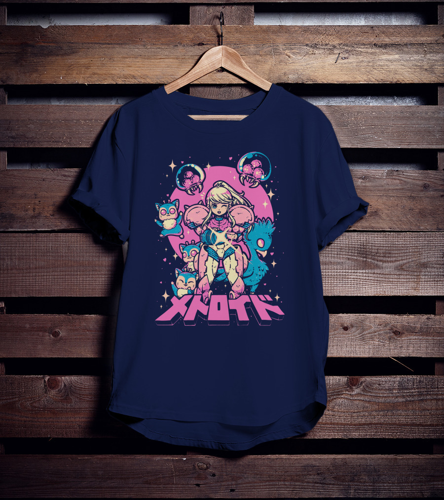 Metroid Yetee Store Save The Animals Pixel T-Shirt