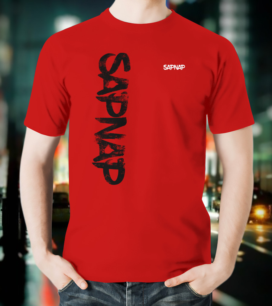 Sapnap Merch Store Sapnap Text Bold Graphic Dt Updates T-Shirt