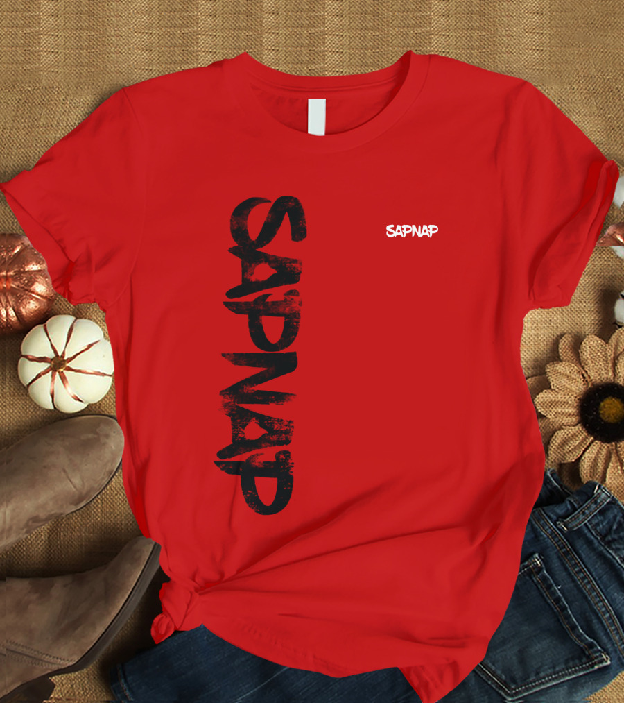 Sapnap Merch Store Sapnap Text Bold Graphic Dt Updates T-Shirt
