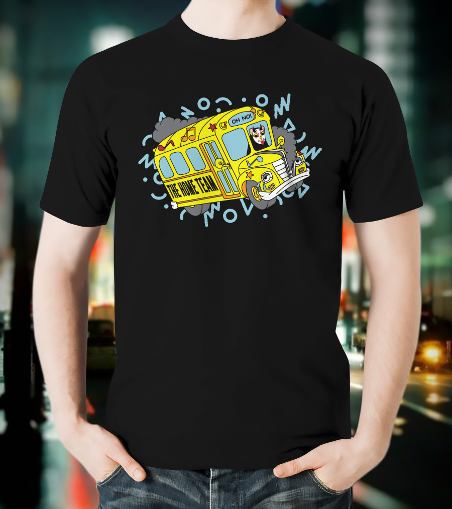 The Home Team Oh No Van Repair Benefit Music Bus T-Shirt