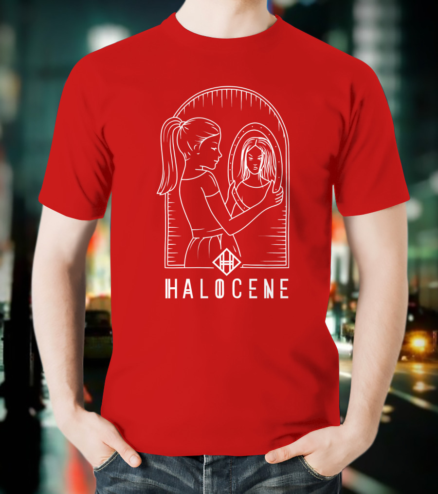 Halocene The Mirror Merch Store Reflective T-Shirt