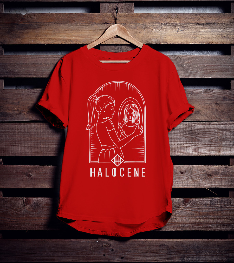 Halocene The Mirror Merch Store Reflective T-Shirt