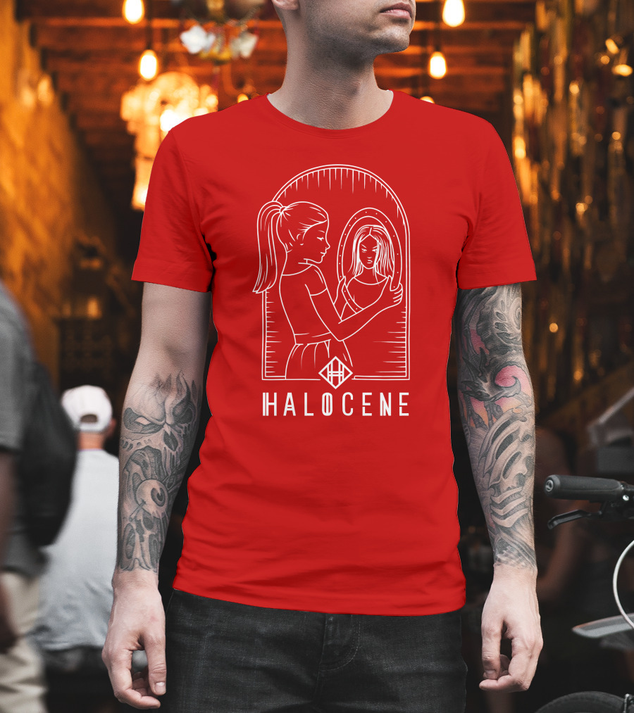 Halocene The Mirror Merch Store Reflective T-Shirt