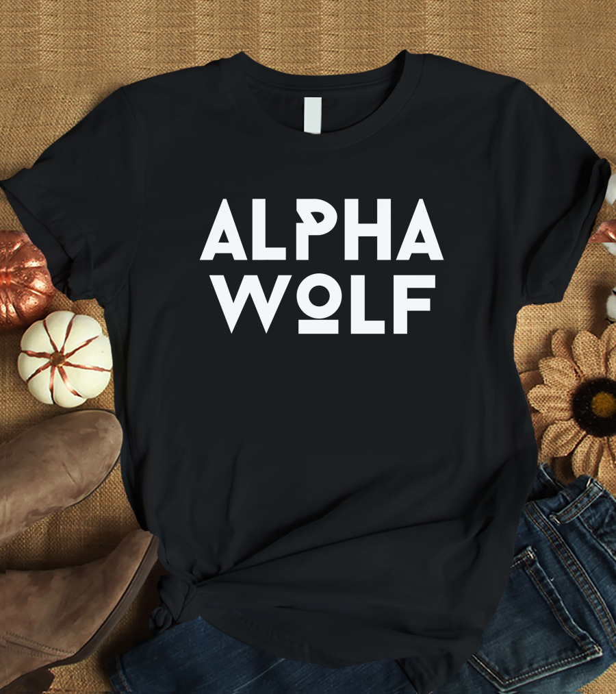 Alpha Wolf Wolf Conservation Center Nywolf Shop T-Shirt