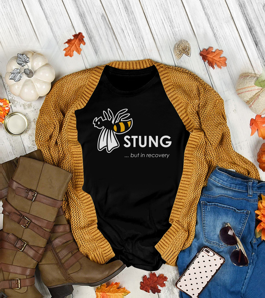 Bumblebee Transformation Journey Stung But In Recovery T-Shirt