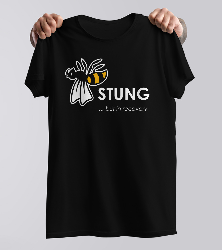 Bumblebee Transformation Journey Stung But In Recovery T-Shirt