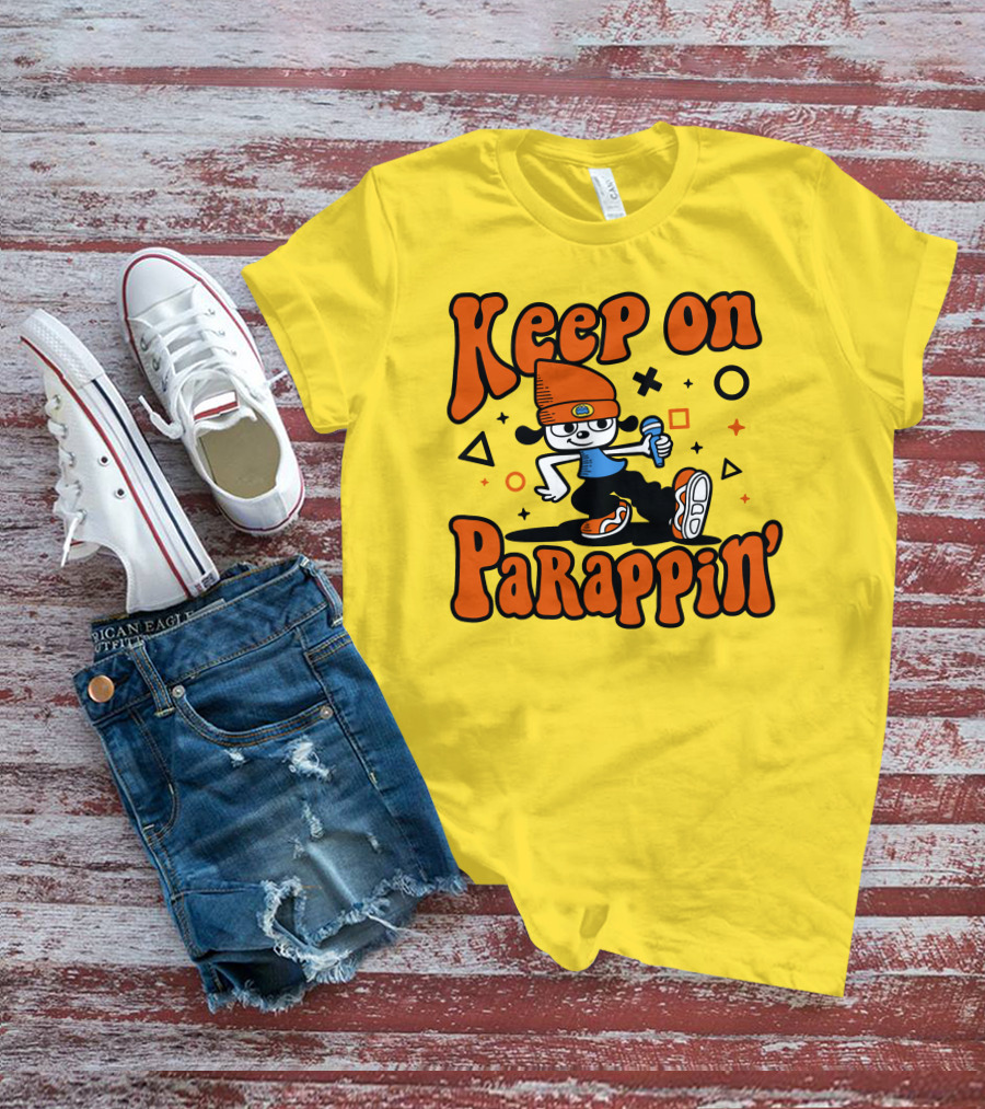 Keep On Parappin' PaRappa The Rapper T-Shirt