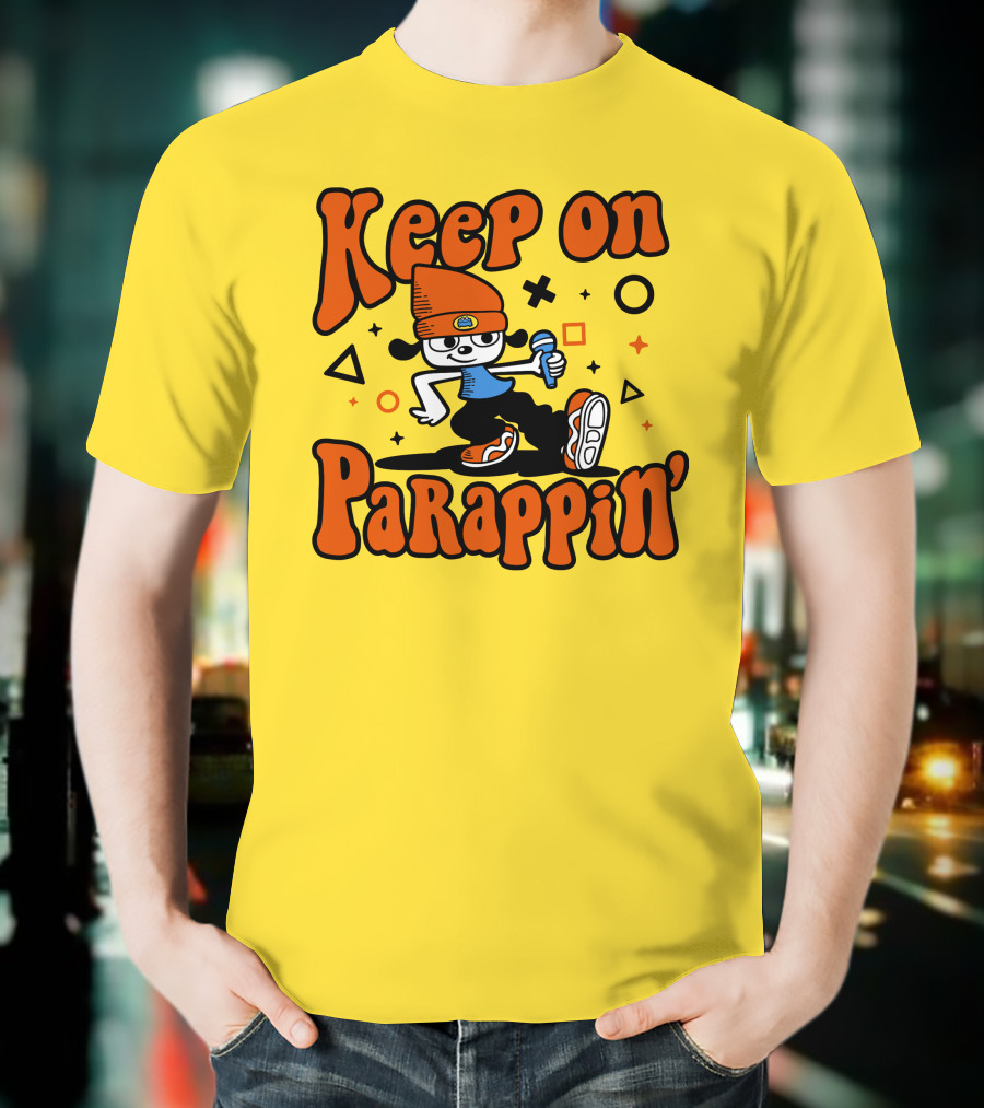 Keep On Parappin' PaRappa The Rapper T-Shirt