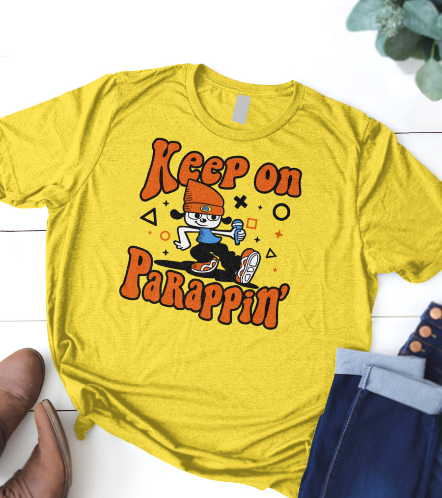 Keep On Parappin' PaRappa The Rapper T-Shirt