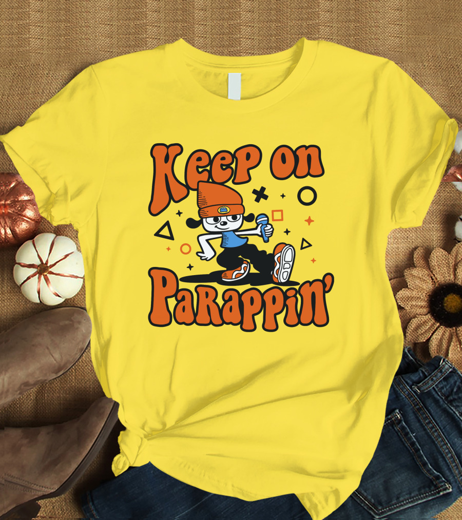 Keep On Parappin' PaRappa The Rapper T-Shirt