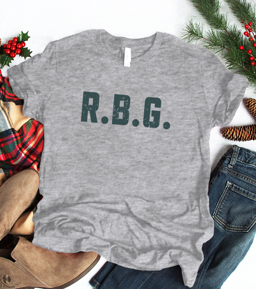 R.B.G. Ruth Bader Ginsburg Iconic T-Shirt