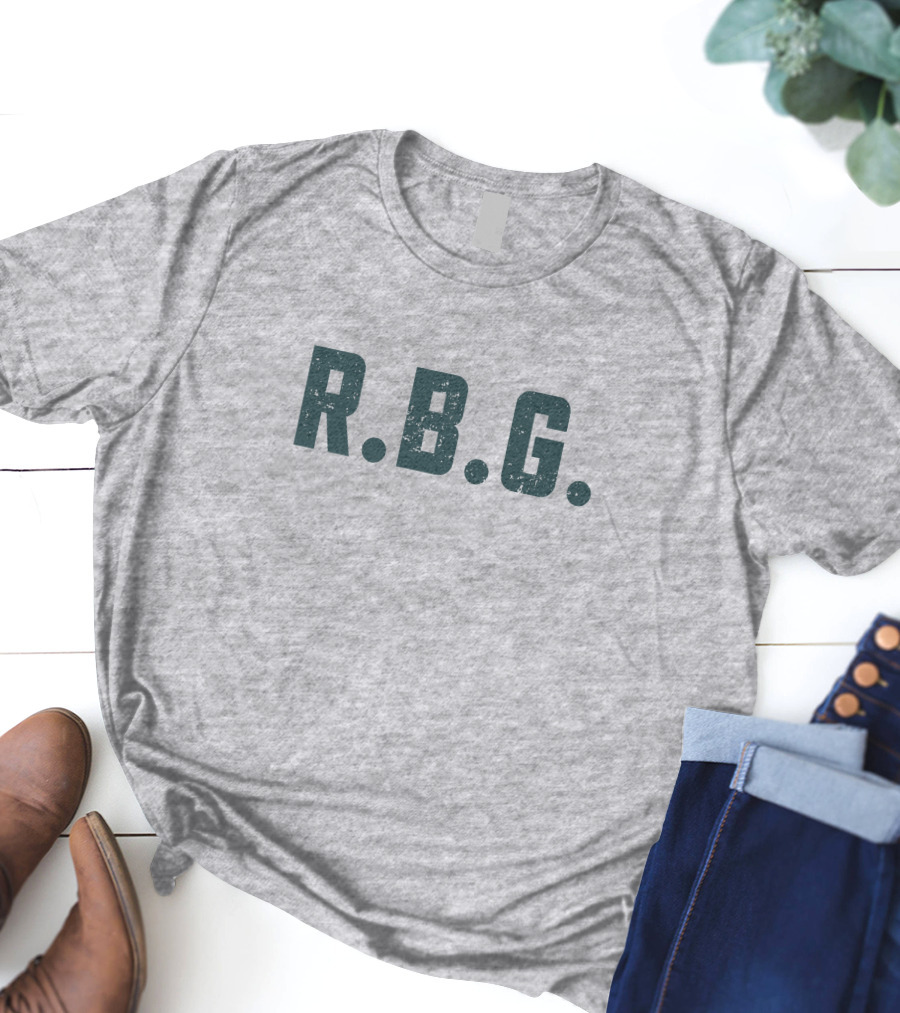 R.B.G. Ruth Bader Ginsburg Iconic T-Shirt