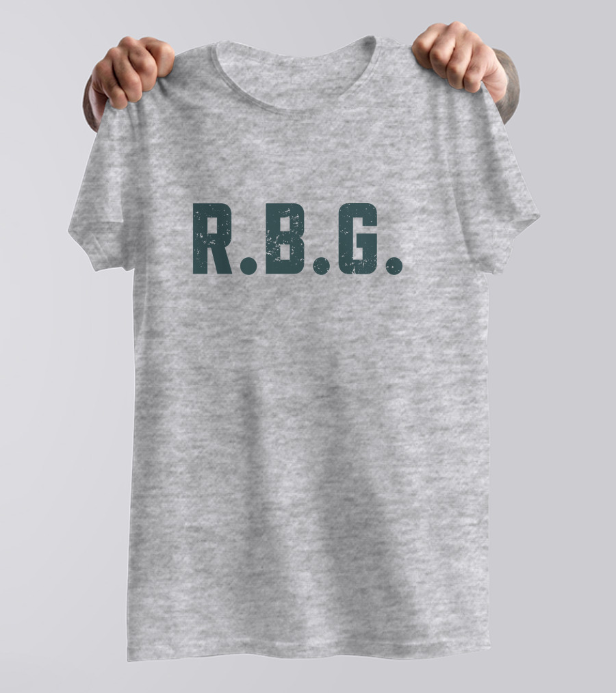 R.B.G. Ruth Bader Ginsburg Iconic T-Shirt