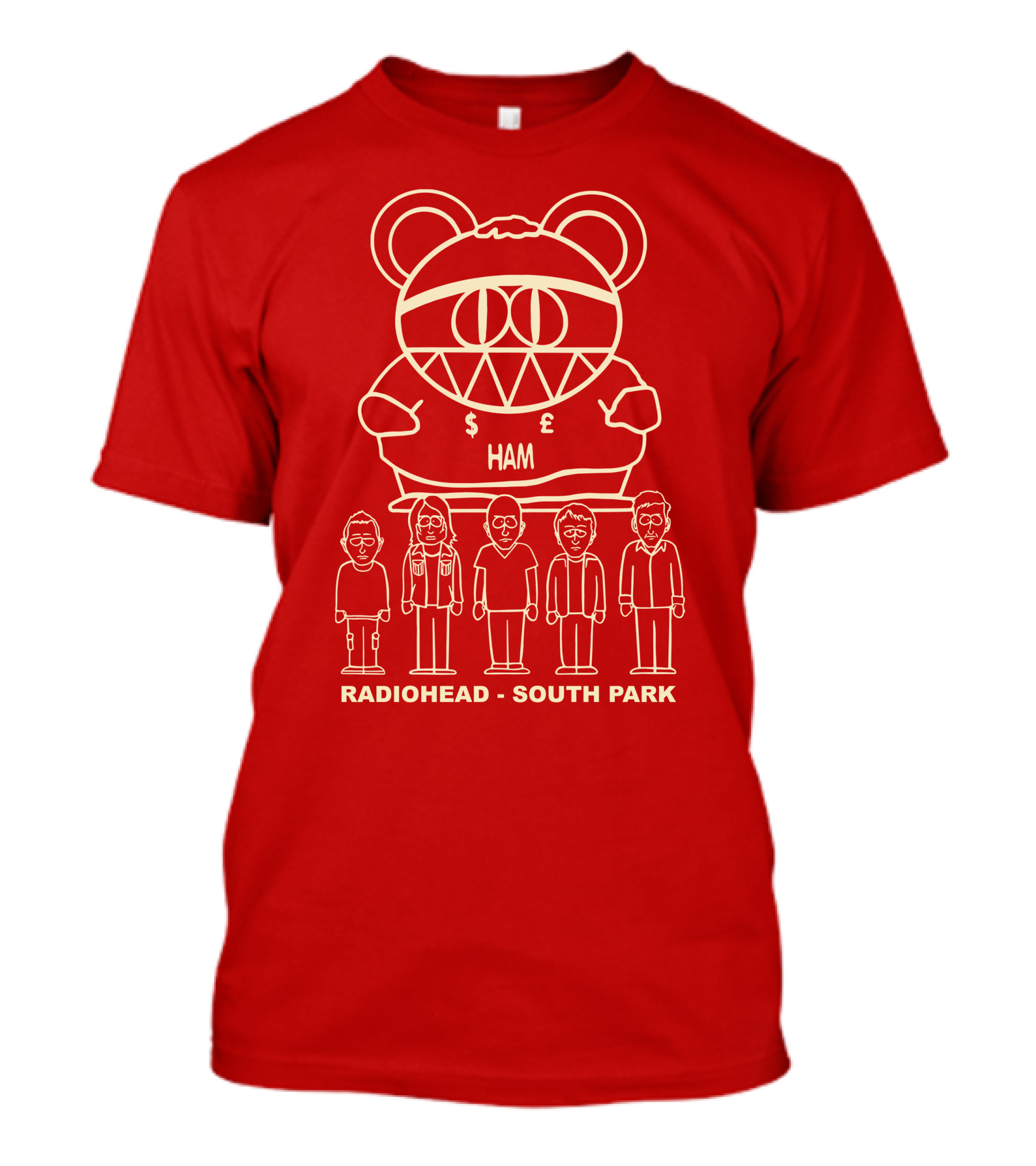 RADIOHEAD SOUTH PARK HAM T-Shirt