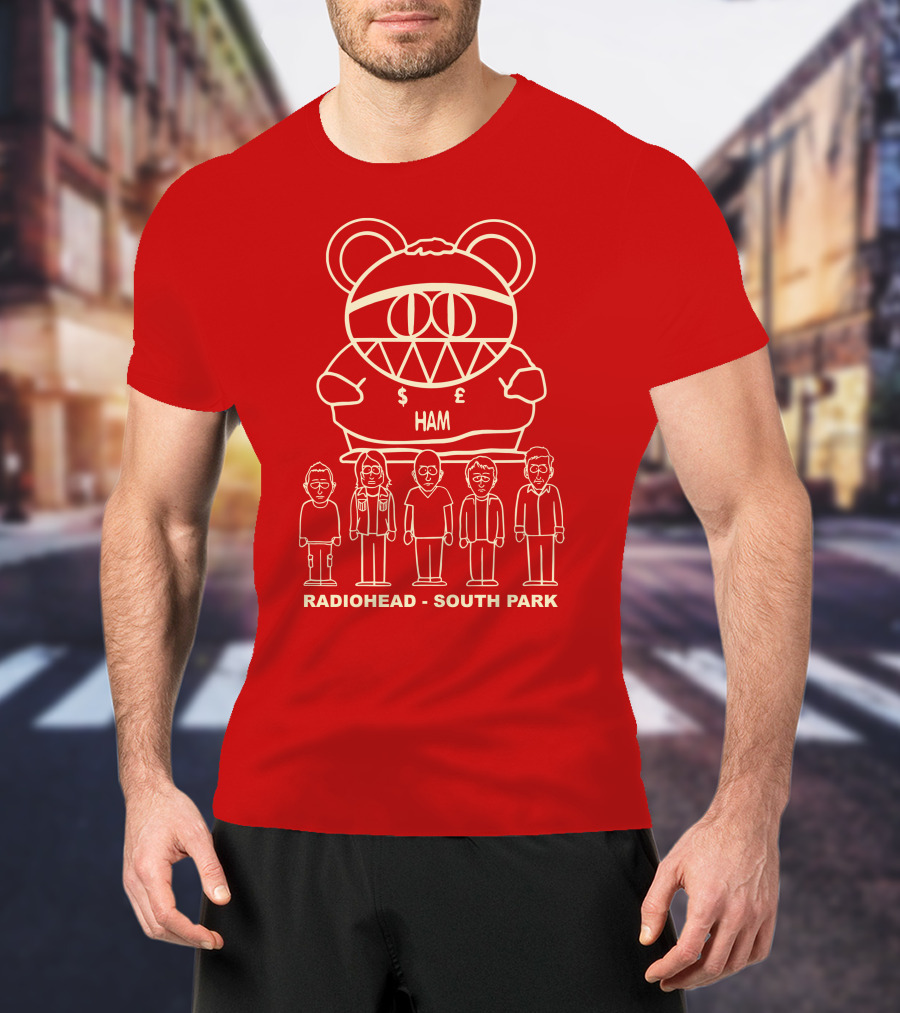 RADIOHEAD SOUTH PARK HAM T-Shirt