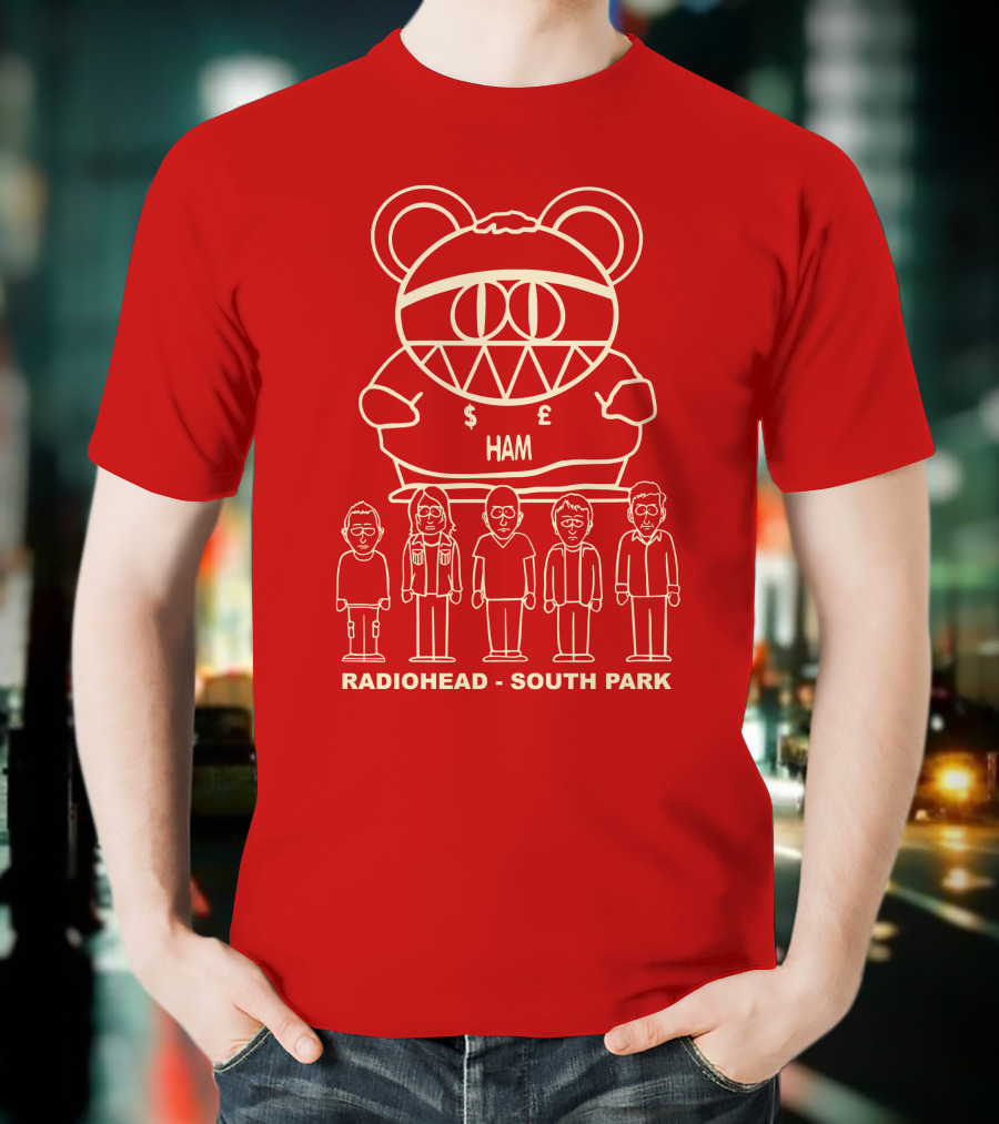 RADIOHEAD SOUTH PARK HAM T-Shirt