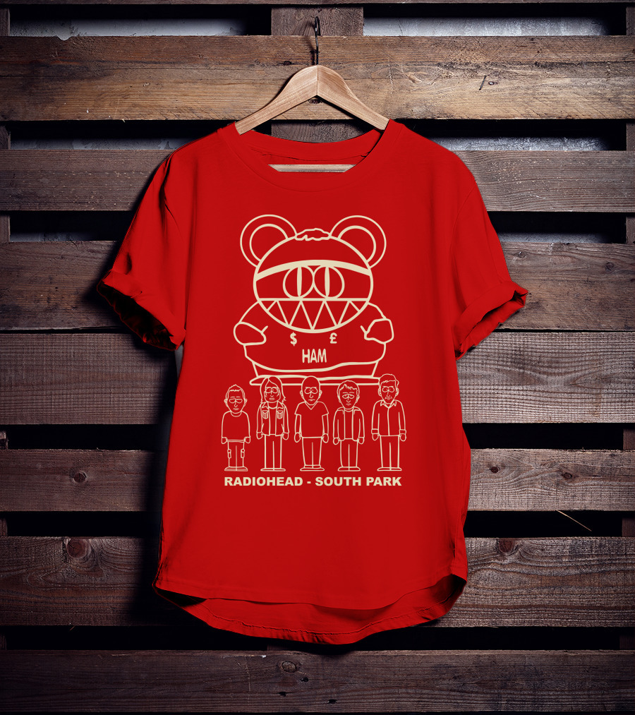 RADIOHEAD SOUTH PARK HAM T-Shirt