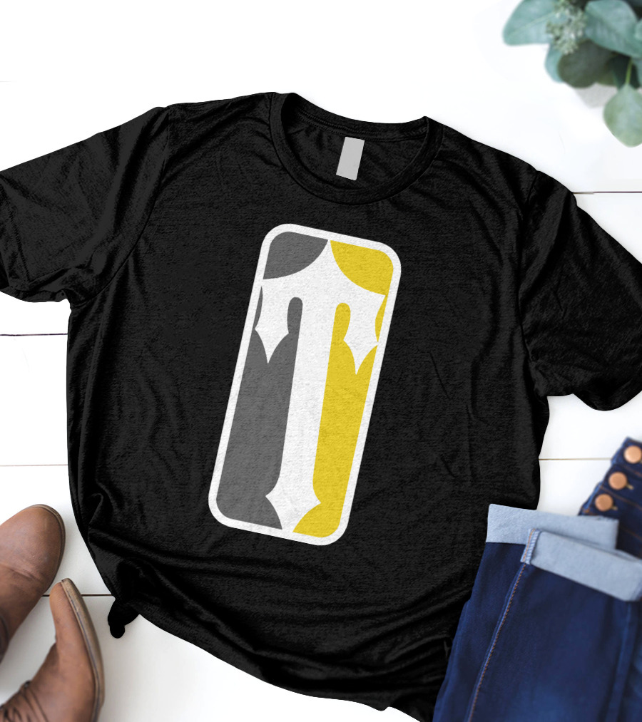 Trapstar X Central Cee 23 Sold Out T Logo Monochrome Yellow T-Shirt