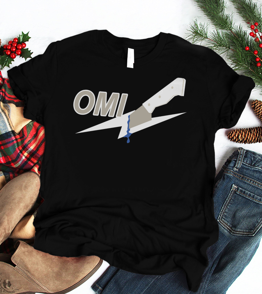 OMI Knife Stab Graphic Reloaded Merch T-Shirt