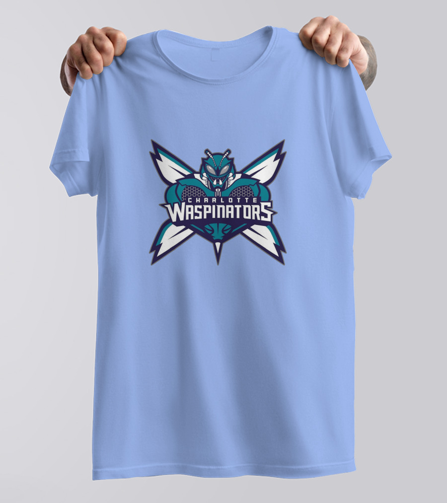Charlotte Waspinators NBA Basketball Team T-Shirt
