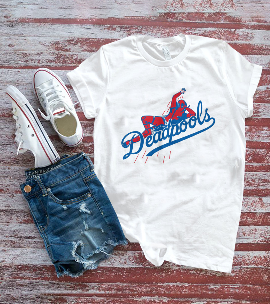 Deadpools Marvel Baseball T-Shirt