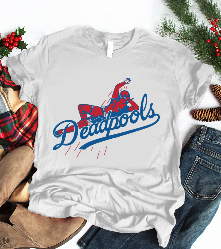 Deadpools Marvel Baseball T-Shirt