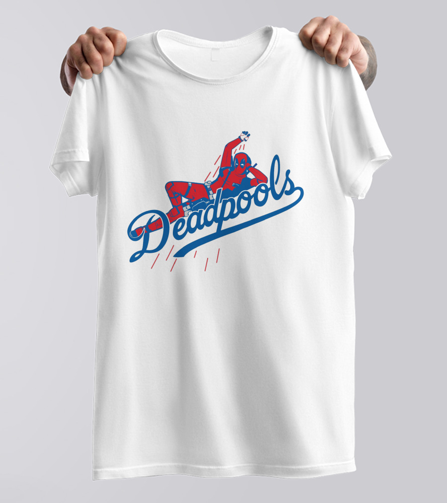 Deadpools Marvel Baseball T-Shirt