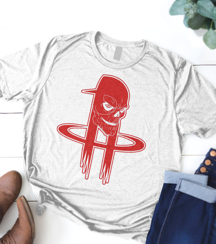 Houston Red Skulls NBA T-Shirt