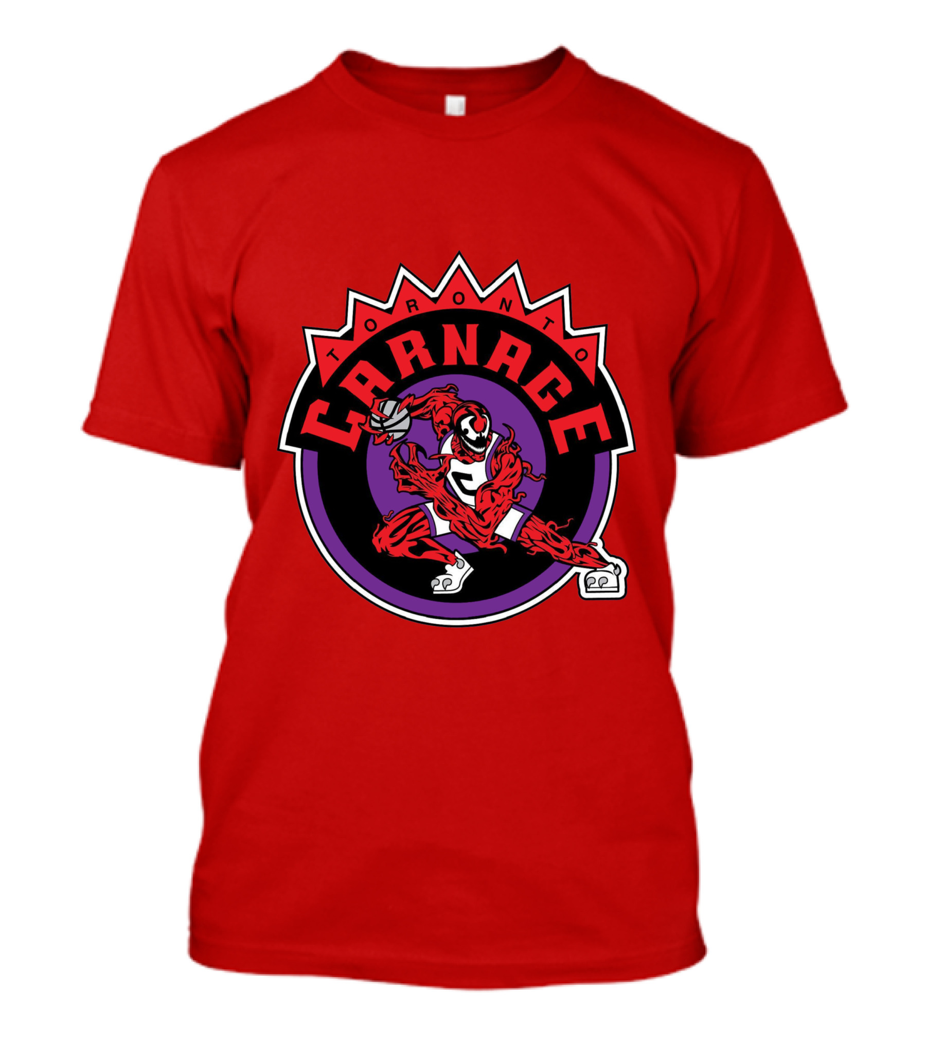 Toronto Carnage NBA Venomous Slam Dunk Apex T-Shirt