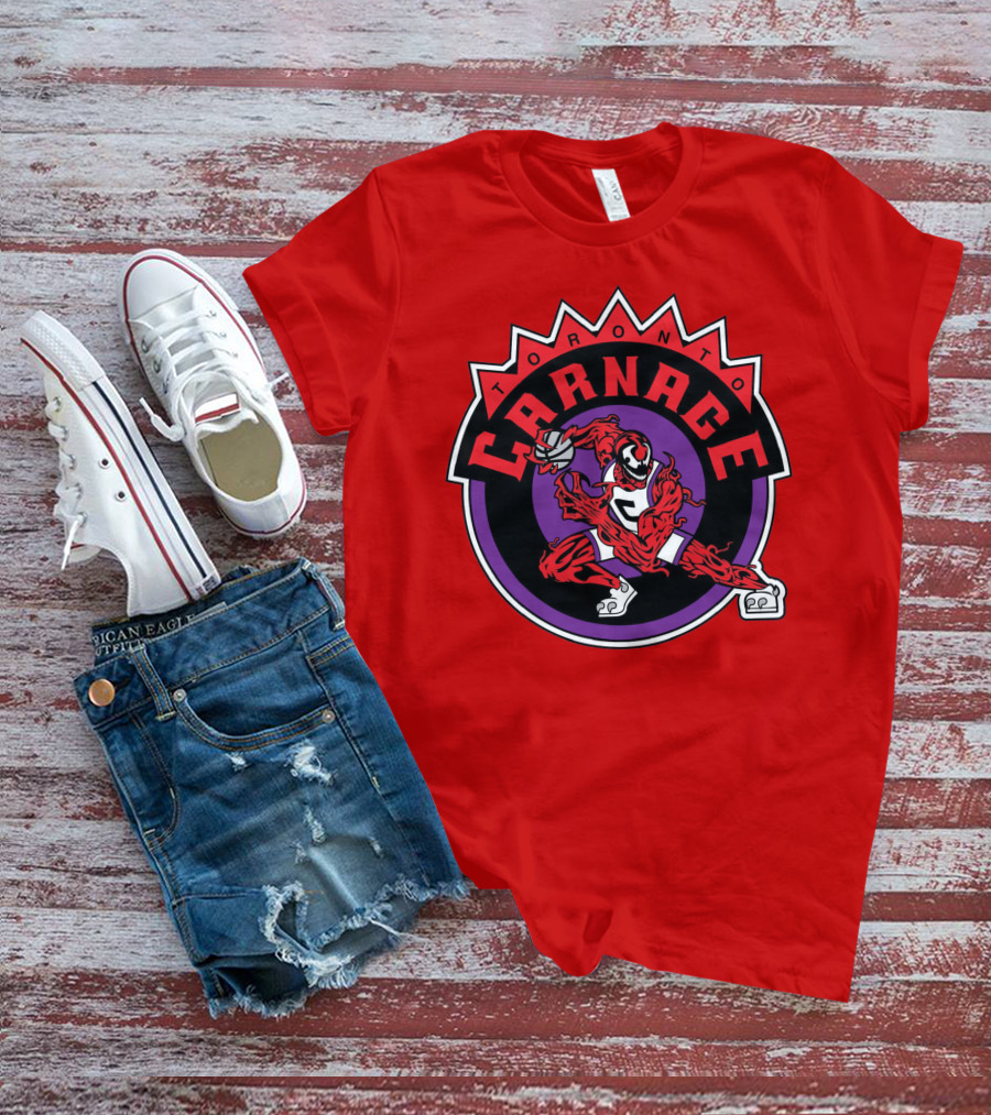 Toronto Carnage NBA Venomous Slam Dunk Apex T-Shirt