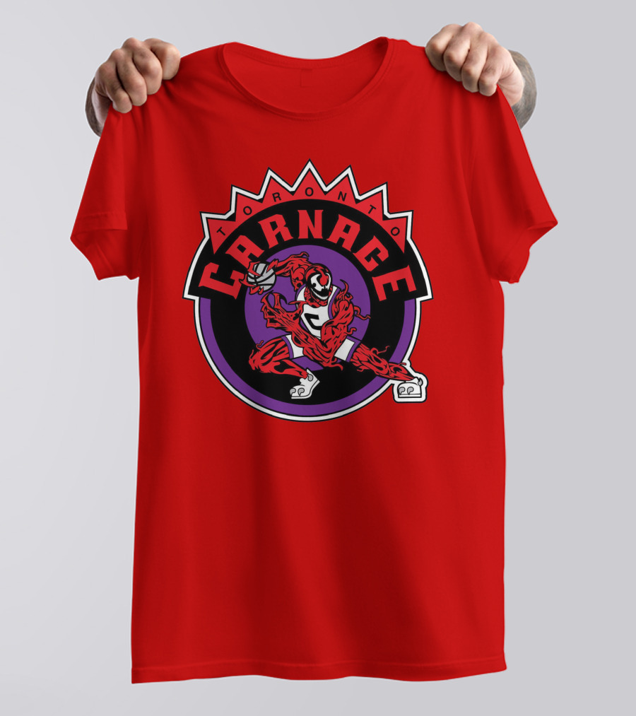 Toronto Carnage NBA Venomous Slam Dunk Apex T-Shirt