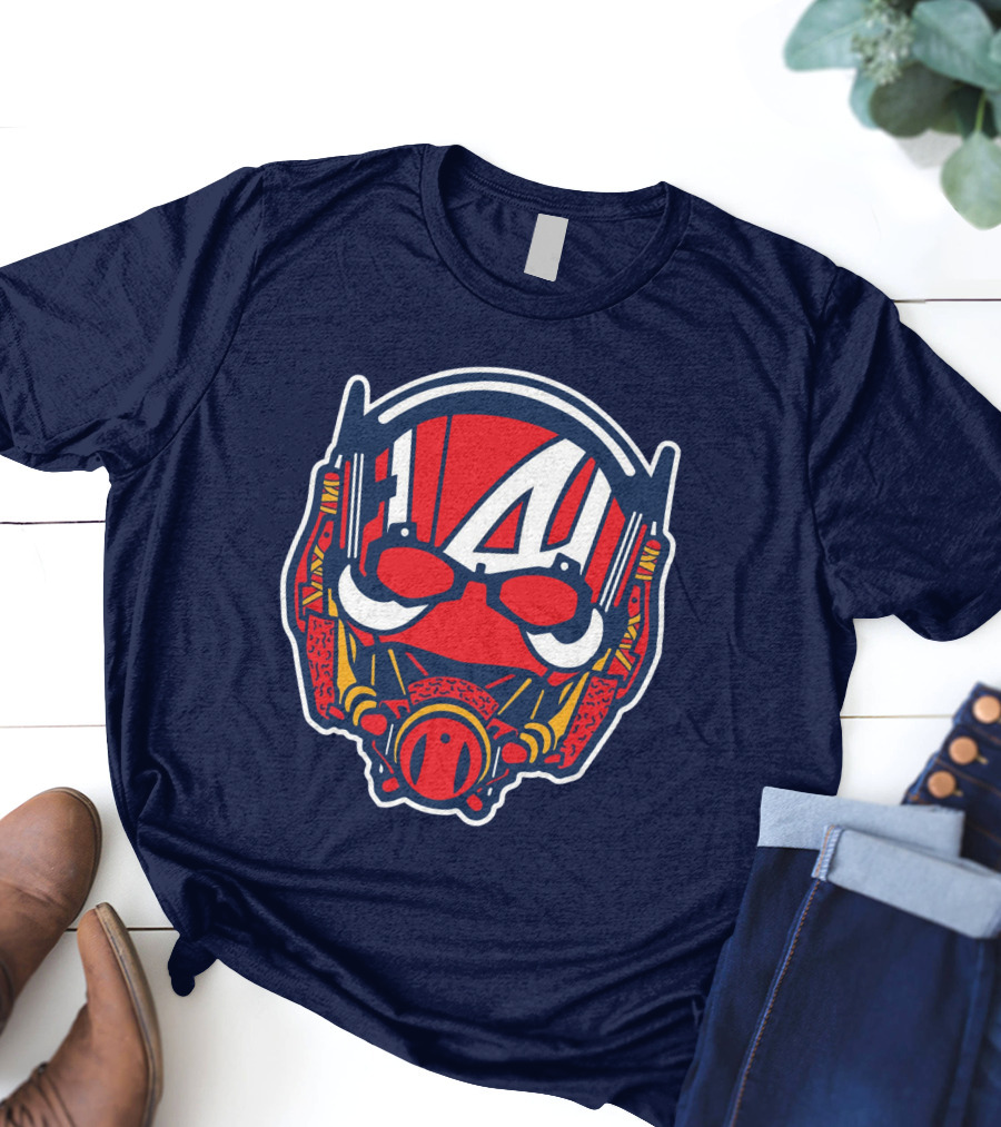 Atlanta Antman Braves Mlb Mashup T-Shirt