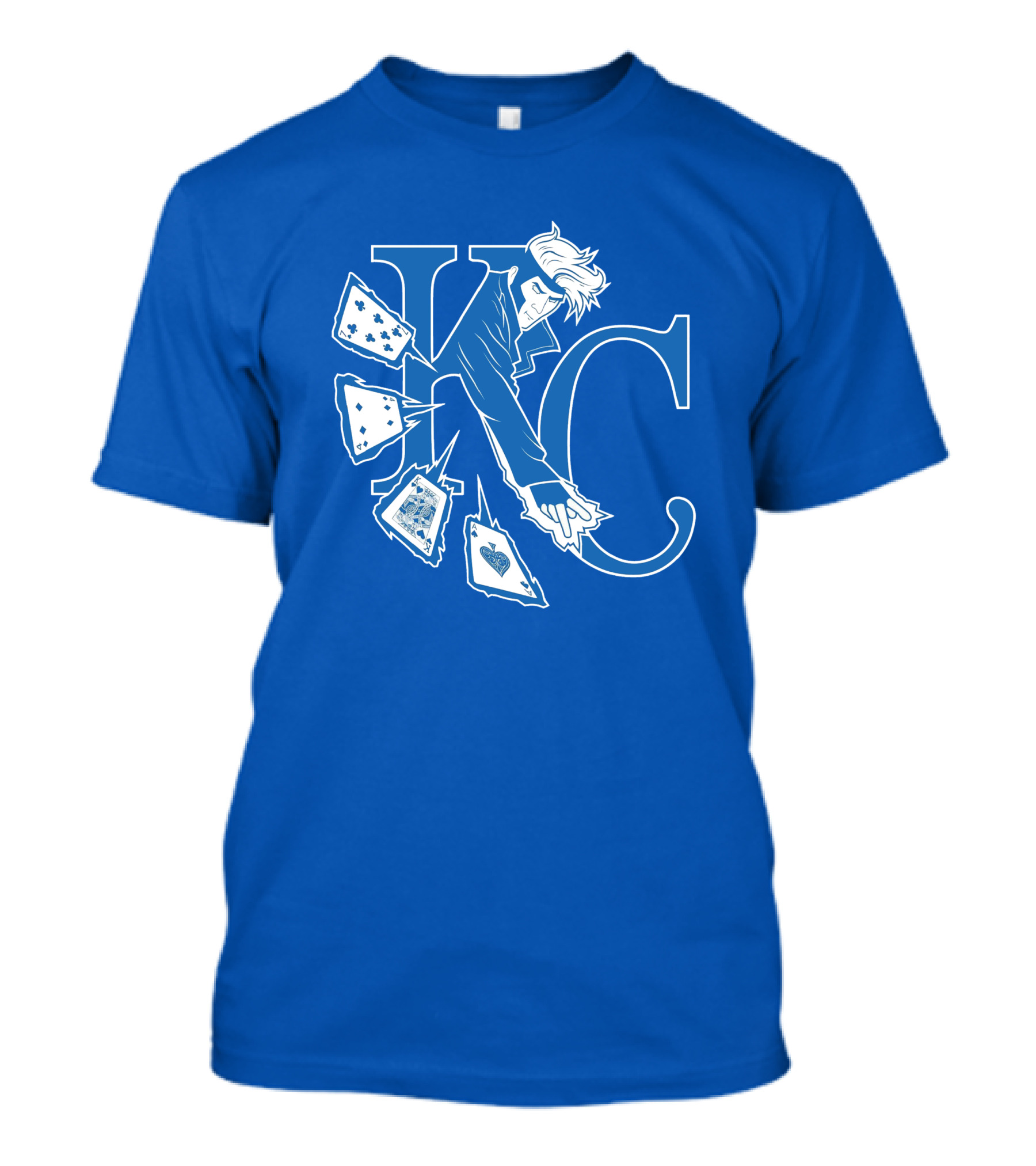 Kansas City Gambits MLB Playing Cards KC T-Shirt