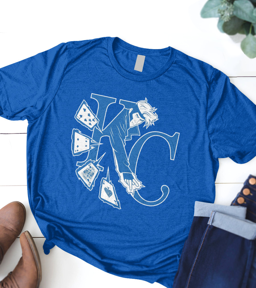 Kansas City Gambits MLB Playing Cards KC T-Shirt