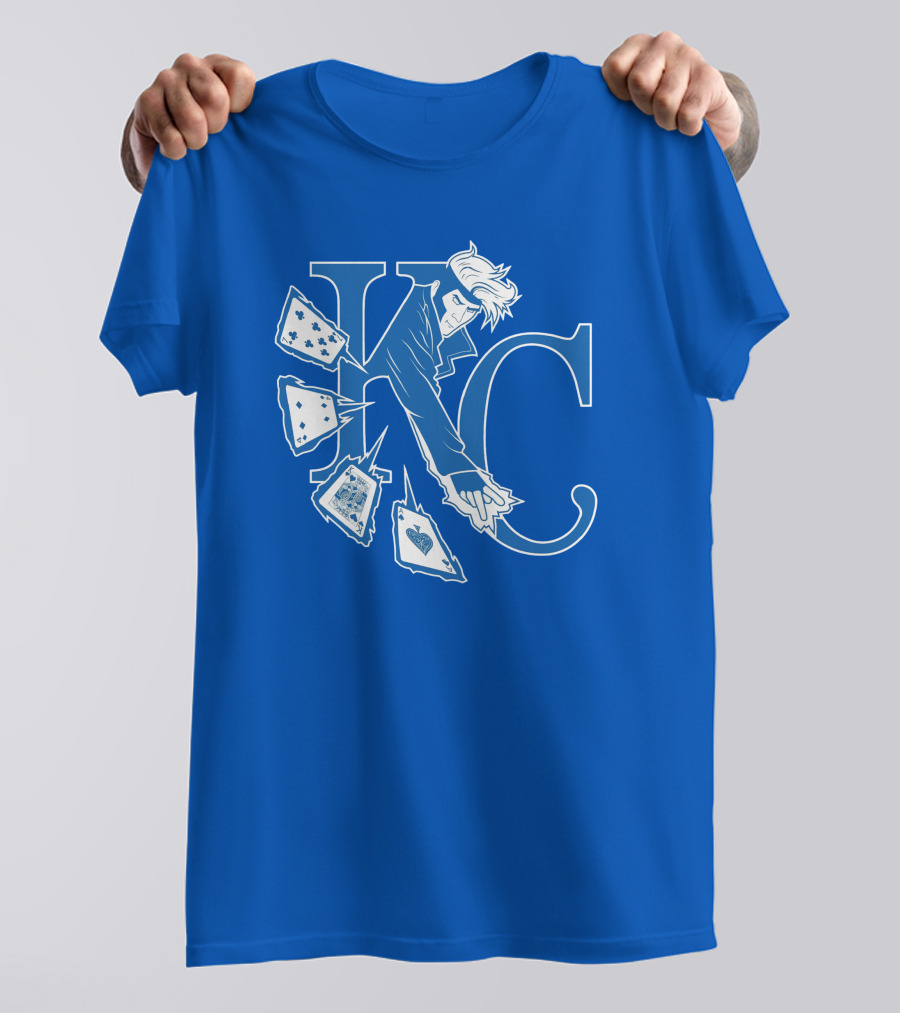Kansas City Gambits MLB Playing Cards KC T-Shirt