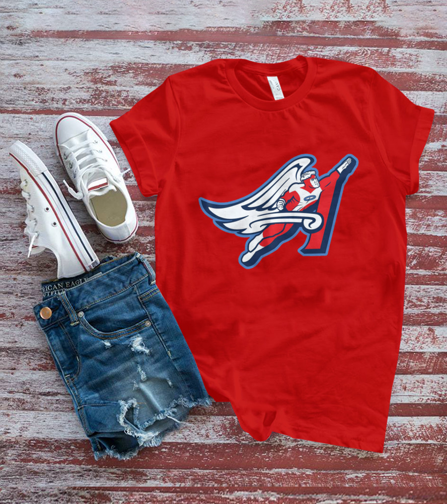 LA Archangels Superhero Wings Mlb T-Shirt
